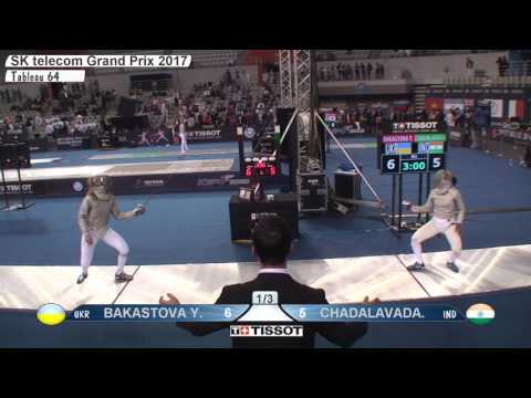 FE F S Individual Soul KOR Grand Prix 2017 T64 07 red BAKASTOVA UKR vs CHADALAVADA IND