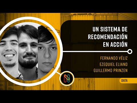 A recommendation system in action