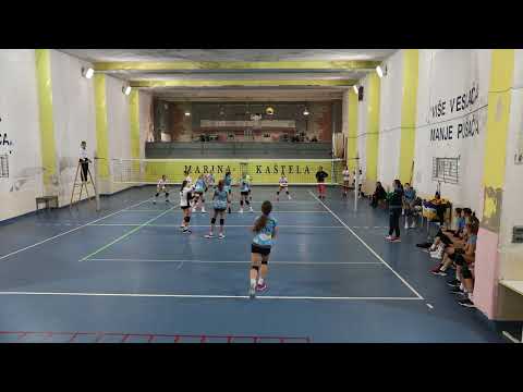 2. LIGA OSSDŽ - MLAĐE KADETKINJE  4.KOLO- OK MARINA KAŠTELA - OK BRDA SPORT2LIFE II SET