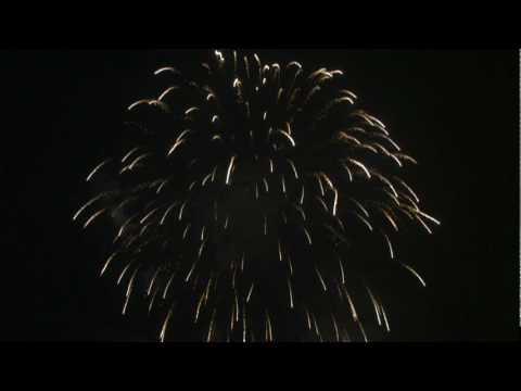 Italian Fireworks Demo  - Catapano - 200MM Pioggia Bianco shell