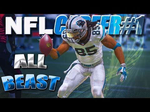 Madden NFL 15 Career - CAM NEWTON IS A BEAST / NEW Wide Receiver Creation