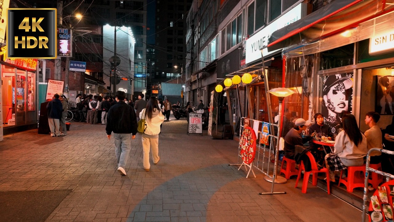 [4K HDR] Seoul Sunset Walk: From Wangsimni through Sindang-dong to Dongdaemun DDP