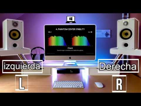 ✅Prueba de altavoz derecho (R) e izquierdo (L)