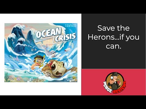 The Purge: # 2304 Ocean Crisis: Save the Herons...the birds need your help