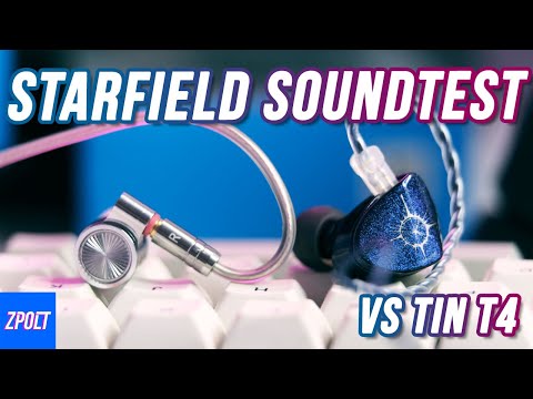Moondrop Starfield Soundtest vs Tin T4 - $100 Dynamic Driver Battle ( Updated Soundtest )