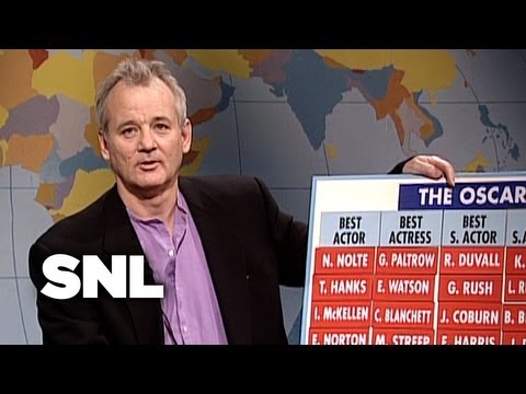 Weekend Update: Bill Murray'S 1999 Oscar Predictions - SNL