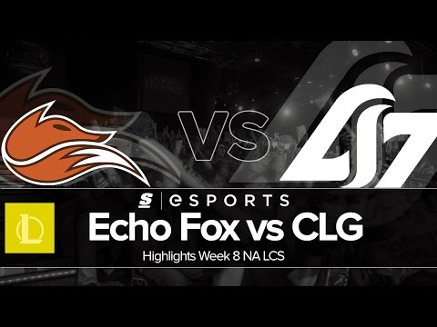 Highlights: FOX vs CLG (NA LCS Summer W8D3 Full Series)