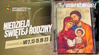 Niedziela Świętej Rodziny, rok A