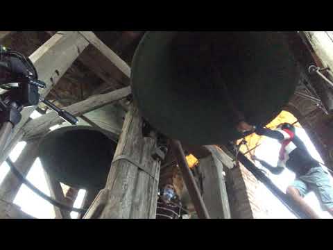 Campane di Rivoli (TO), Campanile della Collegiata Antica - baudetta e distesa simulata