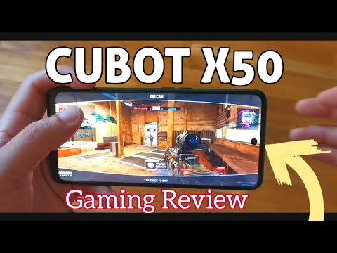 CUBOT X50- High Quality Gaming Review!