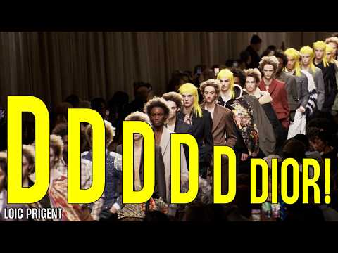 DIOR! JONATHAN ANDERSON SHARES THE FUN AND THE INSPIRATION OF HIS 2ND DIOR MENSWEAR! By Loïc Prigent