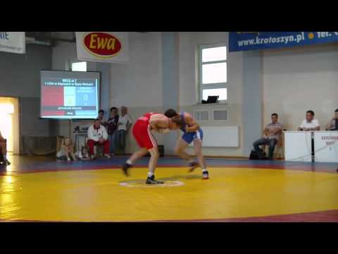 Liga Seniorów SW 2011 - Mecz 7 - kat 66 kg - Albinowski (Ceramik) vs. Szafrański (Bydgoszcz)