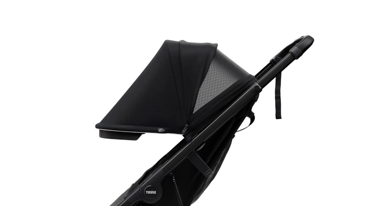 Thule Spring Midnight black on black - Feature: Mesh ventilation canopy