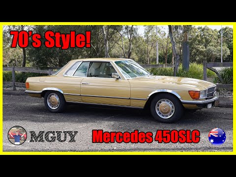 ULTIMATE 70's STYLE! 1977 Mercedes-Benz 450SLC | MGUY Australia
