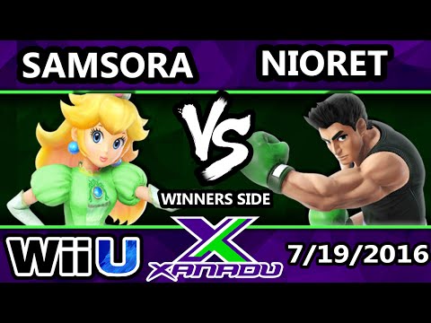 S@X 159 - Samsora (Peach) Vs. Nioret (Lil Mac) SSB4 Tournament - Smash Wii U - Smash 4