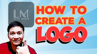 How to create a simple logo using your phone (2020 tutorial) #logomaker#logo