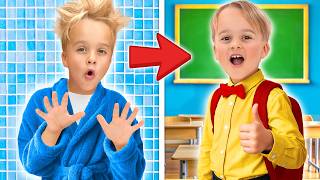 Download lagu Auntie Helps Kids Get Ready for School mp3