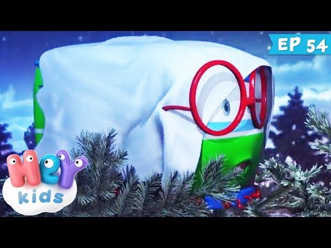 Trenulețele 🚂 Fantomele - Desene animate cu fantome (ep. 54) | HeyKids
