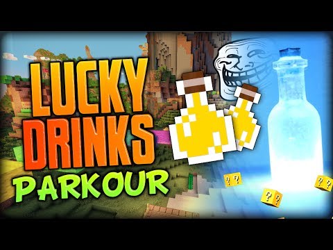 Bodil40 - [BRAND NEW] Minecraft Lucky Drinks Modded Parkour - TROLLING PEOPLE WITH EXPLODING POTIONS