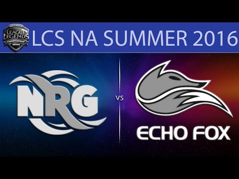 [LoL Highlights] NRG vs FOX Game 2 | LCS NA Summer 2016 (11.06.2016) - NRG eSports vs Echo Fox