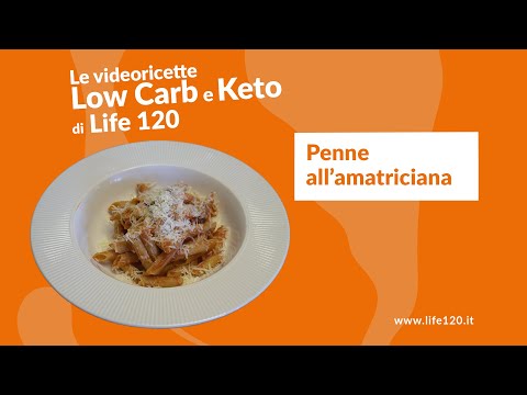 Video Ricetta Keto/LowCarb - Penne all'Amatriciana