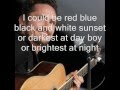 John Butler - Zebra (WITH LYRICS)