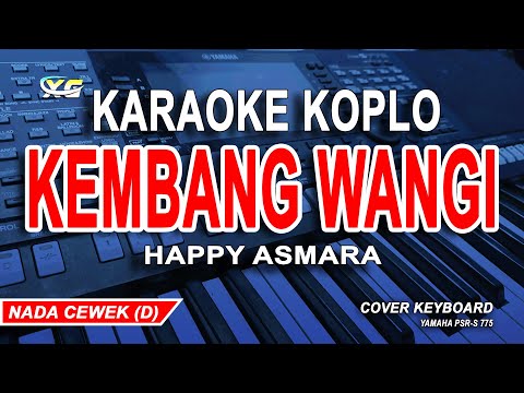 HAPPY ASMARA - KEMBANG WANGI (Karaoke Lirik koplo) Nada Wanita