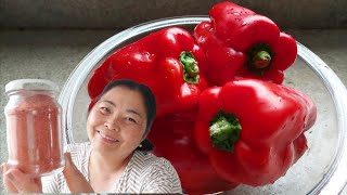 COMO FAZER PÁPRICA DOCE EM CASA | ótimo tempero para carnes, cozidos, pra tudo.
