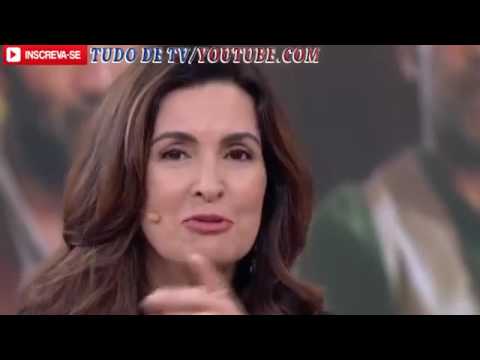 Fátima chora ao lembra der Domingos Montagner no 'Encontro'