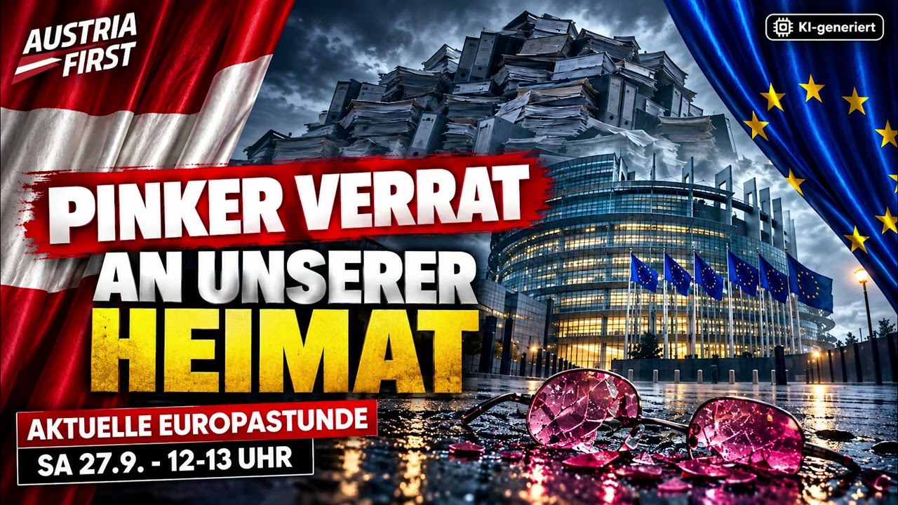 Verrat an unserer Heimat: Die rosarote EU-Illusion der Systemparteien - Aktuelle Europastunde
