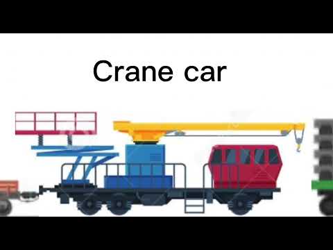 Parts of a freight train