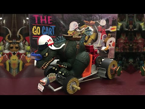 Godzilla's Go-Kart (The Go-Kart) Model Build - Aurora / Polar Lights