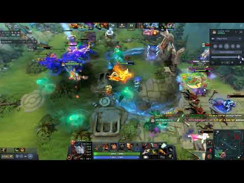 dota 2 phoenix egg saves sniper with divine rapier  = win fight = win game