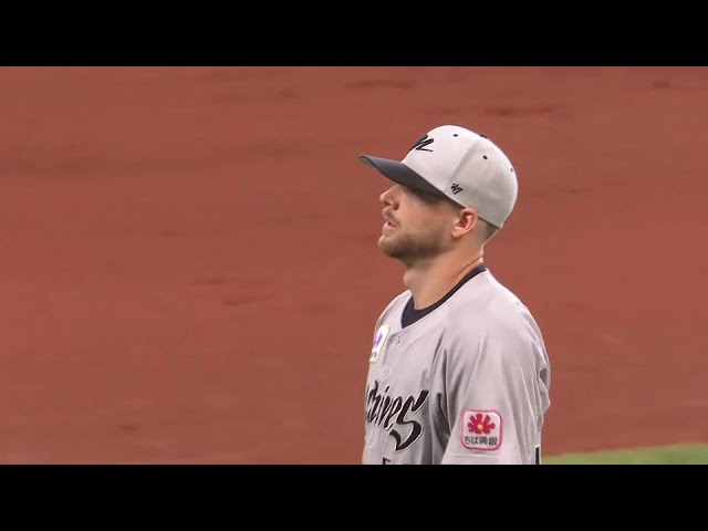 【8回裏】完璧なピッチング!! マリーンズ・ボス 8回を被安打2、無失点に抑える好投!! 2025年6月1日 北海道日本ハムファイターズ 対 千葉ロッテマリーンズ