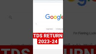 TDS Return Filing Online 2023 || TDS Quarterly Return Filing || How to File TDS Return Online