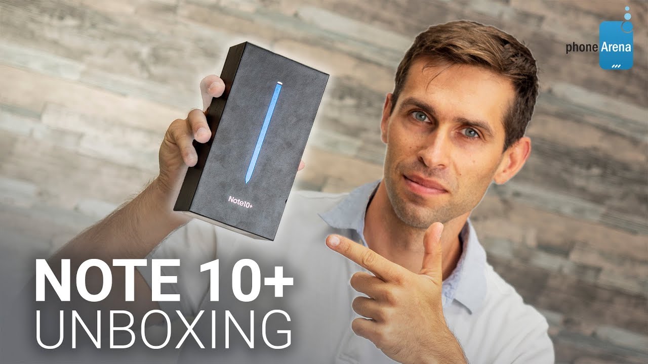 Galaxy Note 10+ unboxing and first look
