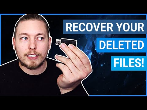 RECOVER YOUR DELETED FILES FOR FREE | From USB SD Card HDDs etc