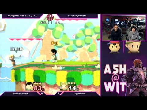 DelicousOctorock (Ness) vs HyperFlame (Lucas) - ASH@WIT #38 PM Loser's Quarters