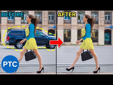 How To Remove ANYTHING From a Photo In Photoshop