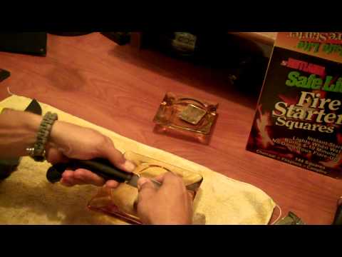 My favorite fire starter, Rutland Safe Lite fire starter squares
