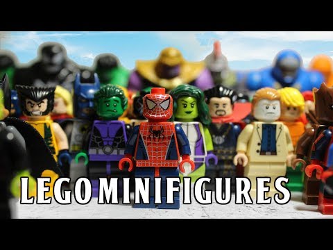 MASSIVE LEGO MARVEL AND DC MINIFIGURE COLLECTION!