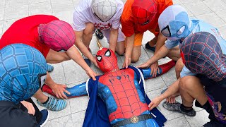 Bros 6 SpiderMan vs New Rock-SuperHero ( Funny Story by Splife TV )