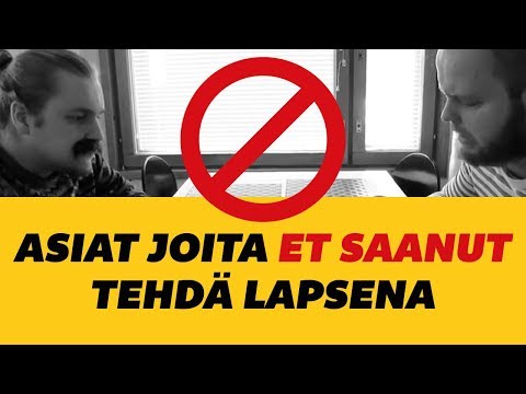 Korroosio - Asiat joita et saanut tehdä lapsena