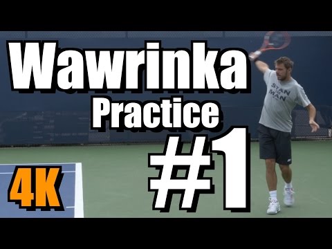Stanislas Wawrinka in 4k | Forehand and Backhand #1 | Western & Southern Open 2014