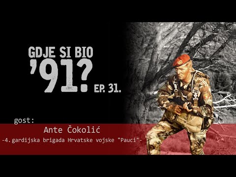 GDJE SI BIO '91? - Ante Čokolić - LEGENDA "PAUKA" #31