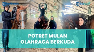Punya Hobi Baru, Intip Potret Mulan Jameela saat Olahraga Berkuda, Tampil Cantik dan Berani