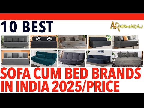 🛋 Top 10 Best Sofa Cum Bed Brands iN India 2025 | ✨ Sofa Bed Online Price | Adorn India, Sleepyhead