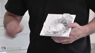 Miniatură video Ventilator axial 100mm super silentios 7.5W 230V 90mc/h 26dB