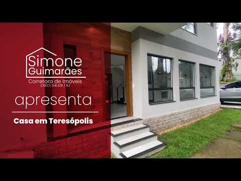 Casa de Alto Padrão com 3 Quartos em Teresópolis RJ