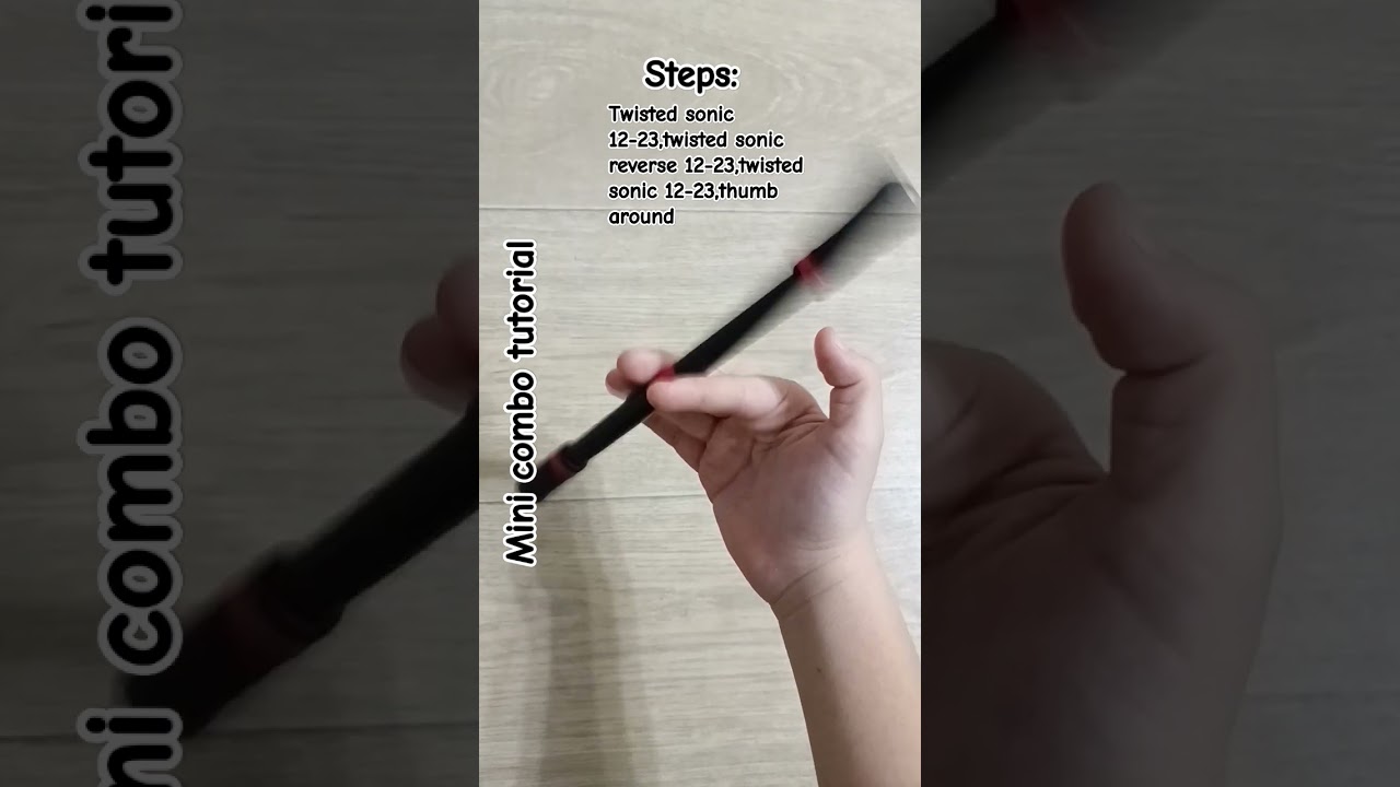 Simple mini combo for BEGINNERS✌Tutorial #penspinning